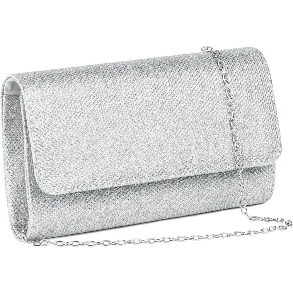 Evening Bag Clutch Purses for Women, Glitter Evening Bag Sparkling Envelope Pack